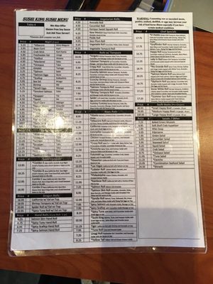 Menu photo 8 Sushi King Albuquerque, NM
