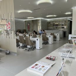 View of the salon