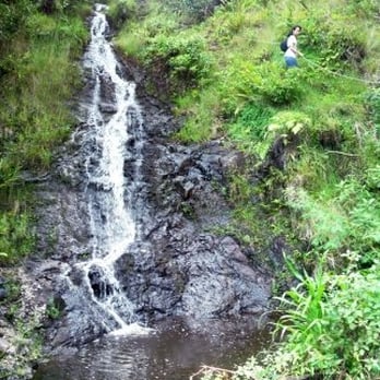 Ka'au Crater - half way up the 3rd falls - Hiking Near Me - Honolulu, Hawaii Ka'au Crater - half way up the 3rd falls - Hiking Near Me - Honolulu, Hawaii