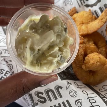 CRAWDADDY'S - Homemade tarter sauce - Seafood Near Me - Ludowici, Georgia CRAWDADDY'S - Homemade tarter sauce - Seafood Near Me - Ludowici, Georgia