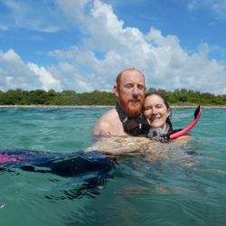 Deats Dive - Brandon and Dana Brewer at Egmont Key, Florida