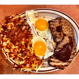 Steak and Eggs Sirloin Steak