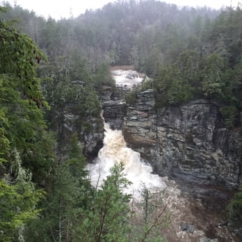Linville Falls - Heavy rain, crazy waterfall! - Parks Near Me - Newland, North Carolina Linville Falls - Heavy rain, crazy waterfall! - Parks Near Me - Newland, North Carolina