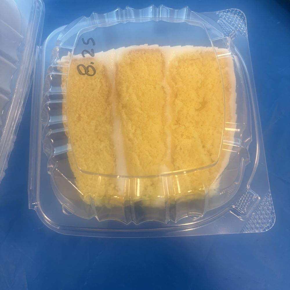 Premier Cakes - White Wedding Cake slice - Desserts Near Me - Raleigh, North Carolina