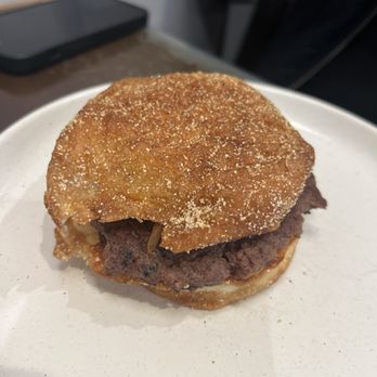 Model Bakery - Single patty smash burger. - Bakeries Near Me - Walnut Creek, California