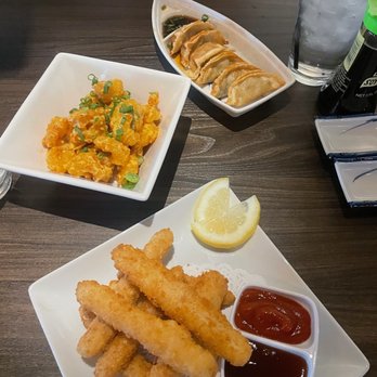 Sushiholic Arcadia - Calamari tempura, Rock shrimp, Gyoza - Sushi Bars Near Me - Phoenix, Arizona Sushiholic Arcadia - Calamari tempura, Rock shrimp, Gyoza - Sushi Bars Near Me - Phoenix, Arizona