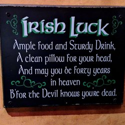 McKibbin's Irish Pub - They can definitely be a philosophical bunch!