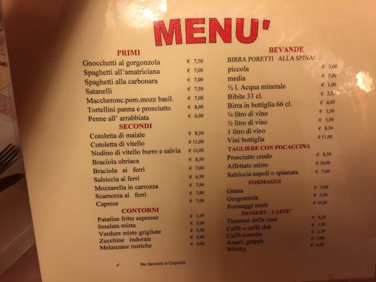 Menu photo 1 Oceania Lainate, MI Menu photo 1 Oceania Lainate, MI