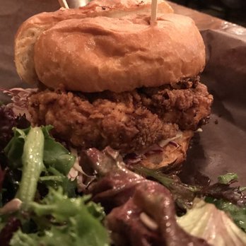 Trading Post Eatery - Buttermilk Fried Chicken Sandwich - American Near Me - Fort Langley, British Columbia Trading Post Eatery - Buttermilk Fried Chicken Sandwich - American Near Me - Fort Langley, British Columbia