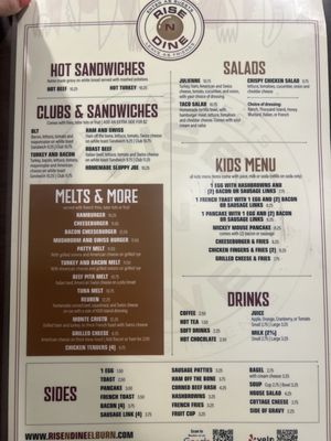 Menu photo 4 Rise N Dine Elburn, IL