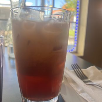 Thai Rice Restaurant - Thai Thai Iced Tea with Coconut Milk - Thai Near Me - Cameron Park, California