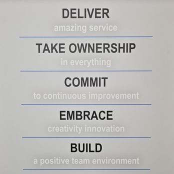 Hozio - Hozio's Core values - Advertising Near Me - Holbrook, New York