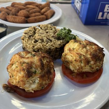 The Jetty - Crap cake - no skimming on crap meat!! - Seafood Near Me - Grasonville, Maryland The Jetty - Crap cake - no skimming on crap meat!! - Seafood Near Me - Grasonville, Maryland
