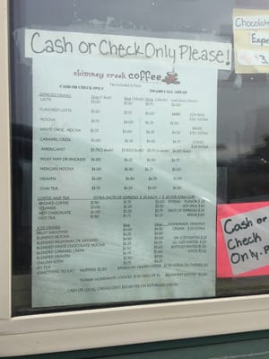 Menu photo 1 Chimney Creek Coffee Gooding, ID