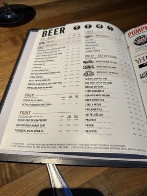 Menu photo 8 Yard House Concord, CA