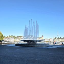 Europaplatz - The fountain at Europaplatz in Lucerne