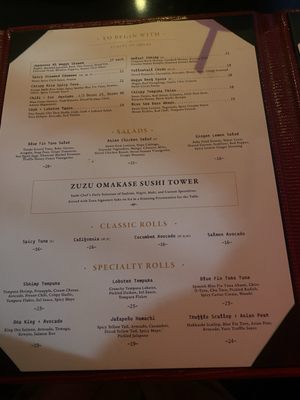 Menu photo 6 Experience Zuzu, Detroit Detroit, MI Menu photo 6 Experience Zuzu, Detroit Detroit, MI