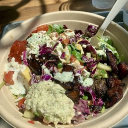 lamb kefta salad bowl lamb kefta salad bowl