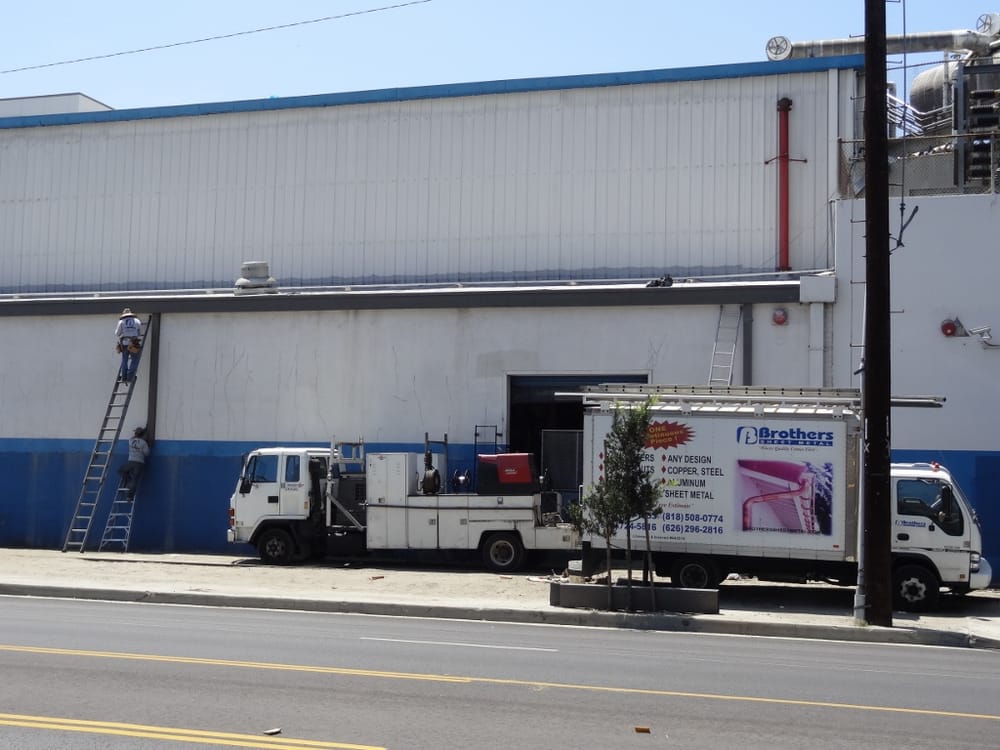 Slide of Brothers Sheetmetal & Rain Gutters