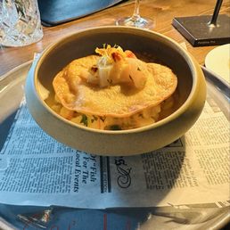 Excellent service from Sebastian and delicious food and drinks.