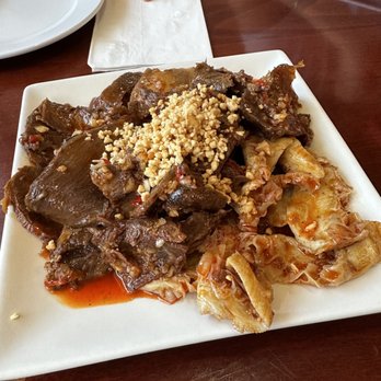 Zoe's Chinese Restaurant - Sliced Roast Beef and Tendon with Chili Sauce - Szechuan Near Me - Somerville, Massachusetts Zoe's Chinese Restaurant - Sliced Roast Beef and Tendon with Chili Sauce - Szechuan Near Me - Somerville, Massachusetts