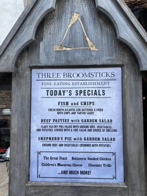 Three Broomsticks by null