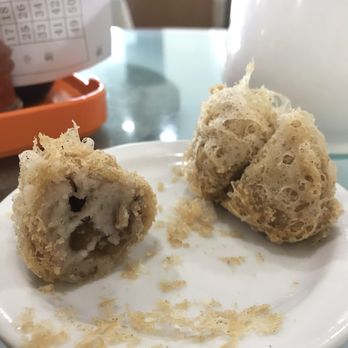 Fook Lam - Taro puff with meat - light and fluffy, did not taste oily - Dim Sum Near Me - Honolulu, Hawaii Fook Lam - Taro puff with meat - light and fluffy, did not taste oily - Dim Sum Near Me - Honolulu, Hawaii