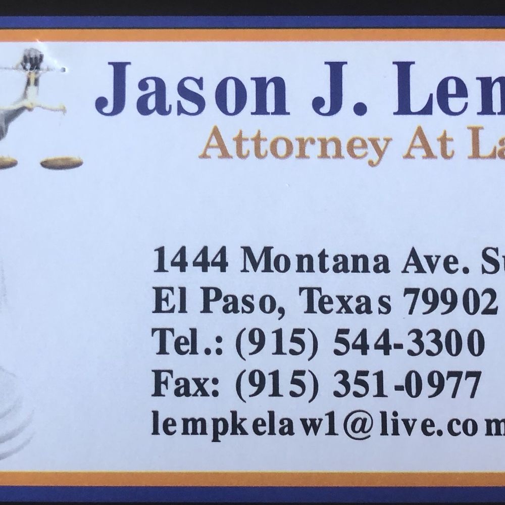 Jason J Lempke - New address - Divorce & Family Law Near Me - El Paso, Texas Jason J Lempke - New address - Divorce & Family Law Near Me - El Paso, Texas