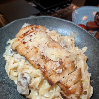 Mamazzita Gastrobar - Chicken Parmesan Fettuccine Pasta - Latin American Near Me - Orlando, Florida Mamazzita Gastrobar - Chicken Parmesan Fettuccine Pasta - Latin American Near Me - Orlando, Florida