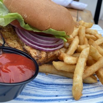 Sands Harbor Resort & Marina - Mahi sandwich. - Hotels Near Me - Pompano Beach, Florida Sands Harbor Resort & Marina - Mahi sandwich. - Hotels Near Me - Pompano Beach, Florida