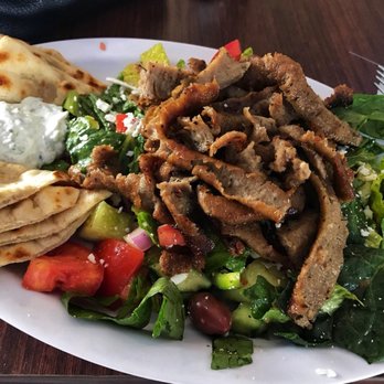 Yiassoo - Gyros Salad - Greek Near Me - Cupertino, California