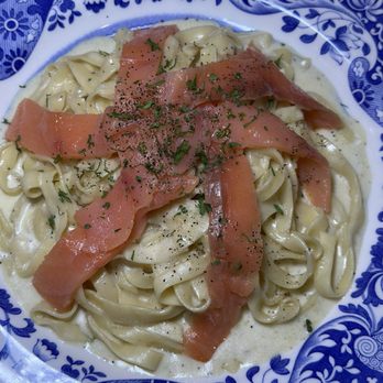 Maison Provence - Salmon Fettuccini - French Near Me - Brooklyn, New York