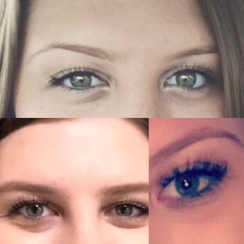 Miracle Browz - Top is before when I was getting them threaded elsewhere. Bottom two are recent. (Filled in bottom left only) - Waxing Near Me Miracle Browz - Top is before when I was getting them threaded elsewhere. Bottom two are recent. (Filled in bottom left only) - Waxing Near Me