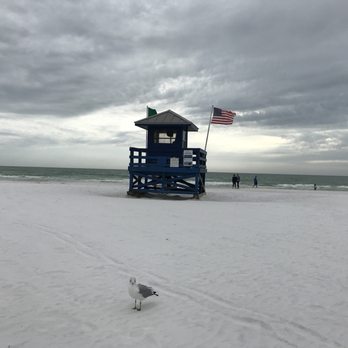 Siesta Key Beach - Not too many people bc Storm was coming in a few hours . Looks soooo pretty - Beaches Near Me - Sarasota, Florida