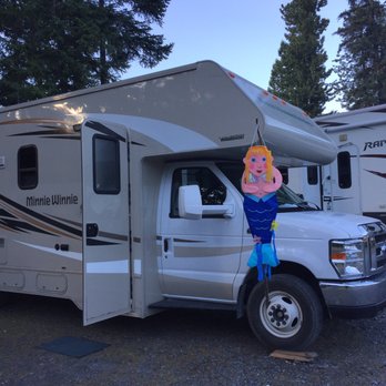 Great Alaskan Holidays - Our mascot flying high! - RV Rental Near Me - Anchorage, Alaska