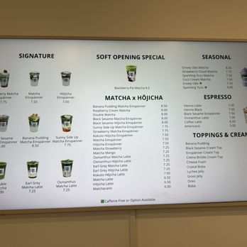 Ceré Tea - Menu - Coffee & Tea Near Me - Berkeley, California