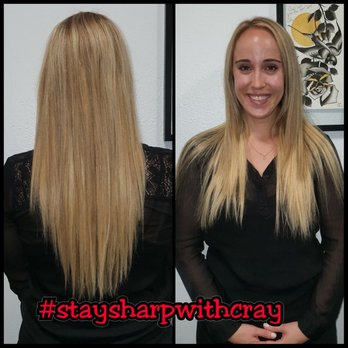 Stay Sharp Cutting Company - 20 inch extensions plus root touch up. - Hair Salons Near Me - Los Angeles, California Stay Sharp Cutting Company - 20 inch extensions plus root touch up. - Hair Salons Near Me - Los Angeles, California