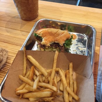 Chillburger - Oops! Forgot to take a photo before eating. Burger & fries. - Fish & Chips Near Me - Floyds Knobs, Indiana Chillburger - Oops! Forgot to take a photo before eating. Burger & fries. - Fish & Chips Near Me - Floyds Knobs, Indiana