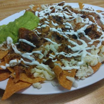 El Taco Express - Super Nachos with Carnitas - Mexican Near Me - Springfield, Oregon