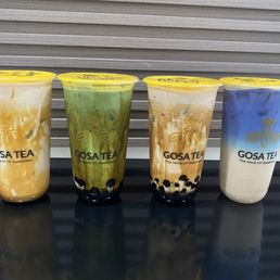 Caramel Milk Tea, matcha Brown Sugar Boba Matcha Latte, brown sugar milk tea, Ocean Milk Tea