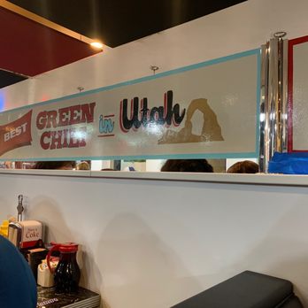 Moab Diner - Best Green Chile Sign - Diners Near Me - Moab, Utah