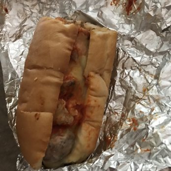 Tony's Pizzeria - Half of my meatball parm. Very good - Pizza Near Me - Farmingdale, New Jersey Tony's Pizzeria - Half of my meatball parm. Very good - Pizza Near Me - Farmingdale, New Jersey