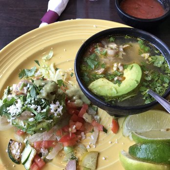 Las Palapas - The stuffed avocado and soup special. Looks small but if you're trying to watch your weight, it's more than enough. Very tasty!! - Mexican Near Me - New Braunfels, Texas Las Palapas - The stuffed avocado and soup special. Looks small but if you're trying to watch your weight, it's more than enough. Very tasty!! - Mexican Near Me - New Braunfels, Texas