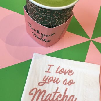 Cha Cha Matcha - Matcha latte with coconut milk - Coffee & Tea Near Me - New York, New York Cha Cha Matcha - Matcha latte with coconut milk - Coffee & Tea Near Me - New York, New York
