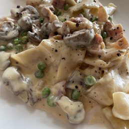 Pappardelle boscaiola Pappardelle boscaiola