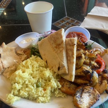 D'Yar - Chicken Kabob Plate - Mediterranean Near Me - Berkeley, California