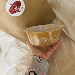 So excited! Started my new Pyrex collection yesterday! One piece at a time from a favorite store of mine!