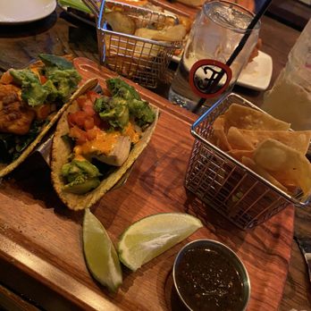 Finney's Crafthouse - Redlands - Mahi Mahi Tacos (One crispy, one grilled) - New American Near Me - Redlands, California