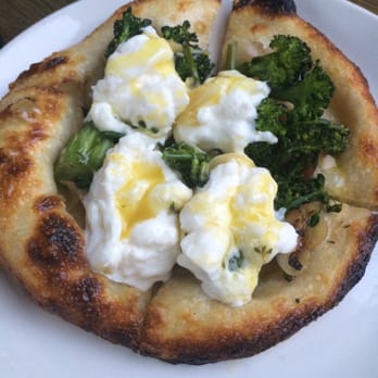 AOC - Focaccia with Burrata - Cocktail Bars Near Me - Los Angeles, California AOC - Focaccia with Burrata - Cocktail Bars Near Me - Los Angeles, California