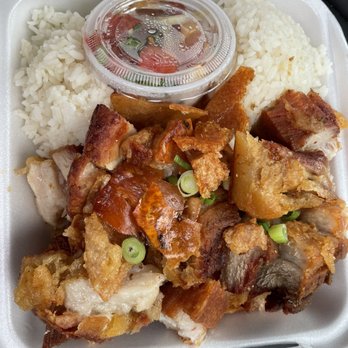 Kiawe Island Bistro - Lechon Kawali (special only on Thursdays) - Hawaiian Near Me - Vancouver, Washington